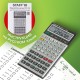 Калькулятор инженерный STAFF STF-169 (143х78 мм), 242 функции, 10+2 разрядов, 250138