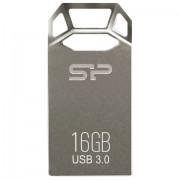 Флеш-диск 16 GB, SILICON POWER Jewel J50, USB 3.1, металлический корпус, серый, SP16GBUF3J50V1T