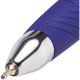 Ручка шариковая автоматическая BRAUBERG 'Jet-X', синяя, ВЫГОДНАЯ УПАКОВКА, КОМПЛЕКТ 12 штук, 0,35 мм, 880200