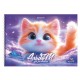 Альбомы для рисования ДЭК, А4, 40 л., КОМПЛЕКТ 2 шт., гребень, Soft-touch, BRAUBERG, 200х290 мм, 'Лапки', 107747
