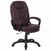 Кресло офисное BRABIX PREMIUM 'Trend EX-568', экокожа, коричневое, 532101