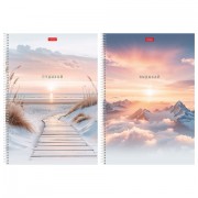 Тетрадь А4 96 л., HATBER, спираль, клетка, матовая ламинация, 'В моменте' (микс в спайке), 093591, 96Т4лВ1сп