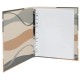 Папка-портфолио универсальная, 4 кольца, 20 файлов, 7БЦ матовая, BRAUBERG 'Abstraction', 117555
