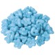 Бусины для творчества 'Цветы', 10 мм, 30 грамм, бирюзовые, светло-голубые, голубые, ОСТРОВ СОКРОВИЩ, 661246