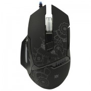 Мышь проводная DEFENDER KILL'EM ALL GM-480L, USB, 5 кнопок + 1 колесо-кнопка, оптическая, черная, 52480