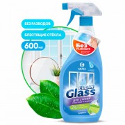 Средство для мытья стекол и зеркал 600 мл, GRASS CLEAN GLASS 'Голубая лагуна', 125247