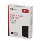 Внешний жесткий диск SEAGATE Backup Plus Slim 1TB, 2.5', USB 3.0, черный, STHN1000400