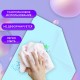 Настольное покрытие BRAUBERG для труда и творческих занятий, силикон, мятное, 30х40 см, 273613