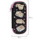Пенал ЮНЛАНДИЯ, 1 отделение, 1 откидная планка, карман, EVA-покрытие soft-touch, 22х10х5 см, 'Box cats', 274569