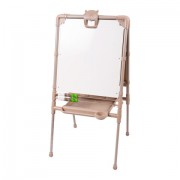 Мольберт растущий для мела/магнитно-маркерный 53х46 см, BRAUBERG 'NIKA KIDS', БЕЖЕВЫЙ, 665759