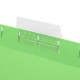 Подвесные папки А4 (350х240 мм) до 80 л., КОМПЛЕКТ 10 шт., зеленые, картон, STAFF, 270929