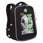 Ранец GRIZZLY анатомическая спинка, облегченный, 1 отделение, для мальчиков, 'PLAY ON', 37х26х16 см, RAw-497-9/1