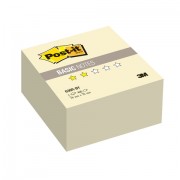Блок самоклеящийся (стикер) POST-IT Basic, 76х76 мм, 400 л., желтый, 636R-BY