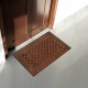 Коврик придверный 60х90 см, ВЕНГЕ, грязезащитный, 430 г/м2, фактурный рисунок ЧЕШУЙКИ, ЛЮБАША, 701062