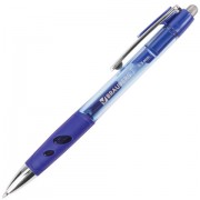 Ручка гелевая автоматическая с грипом BRAUBERG 'Officer', СИНЯЯ, корпус тонированный синий, узел 0,5 мм, линия письма 0,35 мм, 141056