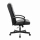 Кресло офисное BRABIX 'Quadro EX-524', компактная упаковка, экокожа, черное, 532104