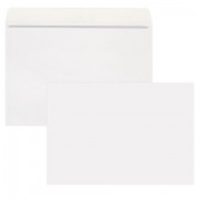 Конверты С4 (229х324 мм), отрывная лента, 80 г/м2, КОМПЛЕКТ 50 шт., внутренняя запечатка, STAFF, 118668