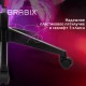 Кресло компьютерное BRABIX 'Alpha GM-018', ткань/экокожа, черное/красное, 532637, GM-018_532637