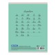 Тетрадь 18 л. BRAUBERG 'ЭКО', линия, обложка плотная мелованная бумага, ЗЕЛЕНАЯ ПАСТЕЛЬНАЯ, 105677