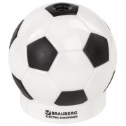 Точилка электрическая BRAUBERG 'Football', питание от 4 батареек АА, дополнительное сменное лезвие, 228427