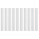 Мел белый BRAUBERG 'АКАДЕМИЯ' (АЛГЕМ), 10 штук, круглый, мягкий, 271147