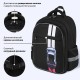 Рюкзак BRAUBERG FAVOUR, 2 отделения, 3 кармана, 'Полоса разгона', 40х29х15 см, 274434