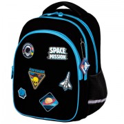 Рюкзак BRAUBERG OPTIMA, 2 отделения, с брелком, 'Open space', 36х27х18 см, 272095