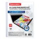 Папки-файлы перфорированные А4 BRAUBERG, КОМПЛЕКТ 200 шт., ПЛОТНЫЕ, гладкие, 45 мкм, 229663