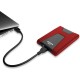 Внешний жесткий диск A-DATA DashDrive Durable HD650 1TB, 2.5', USB 3.0, красный, AHD650-1TU31-CRD