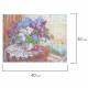 Картина стразами (алмазная мозаика), 30х40 см, ОСТРОВ СОКРОВИЩ 'Букет сирени', без подрамника, 663860