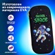 Пенал ЮНЛАНДИЯ, 1 отделение, карман, полиэстер/EVA, 22х10х5 см, 'Outer space', 273192