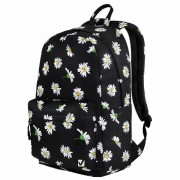 Рюкзак BRAUBERG DREAM универсальный с карманом для ноутбука, эргономичный, 'Camomile', 42х26х14 см, 270773