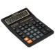 Калькулятор настольный STAFF STF-888-New (202x158 мм), 12 разрядов, двойное питание, черный, 273831