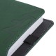 Ежедневник датированный 2021 А5 (138х213 мм) BRAUBERG 'Up', кожзам, софт-тач, держатель для ручки, зеленый, 111465