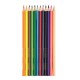 Карандаши цветные ГАММА 'Мультики', 12 цветов, заточенные, трехгранные, картонная упаковка, 05091807, 050918_07