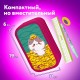 Пенал ЮНЛАНДИЯ, 3 отделения, картон с эффектом soft-touch, 19х11 см, 'Duck tales', 273500