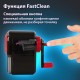 Точилка механическая BRAUBERG 'ULTRA', для чернографитных и цветных карандашей, крепление к столу, корпус черный с красным, 228626
