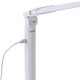 Настольная лампа / светильник беспроводная SONNEN PT-201, органайзер, USB, LED, 5 Вт, 3 режима, белый, 238781