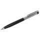 Ручка подарочная шариковая GALANT 'ACTUS', корпус серебристый с черным, детали хром, узел 0,7 мм, синяя, 143518