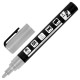 Маркер меловой CHALK LIQUID MARKER, СЕРЕБРИСТЫЙ, 3 мм, стираемый, BRAUBERG 'CHALK', 152593