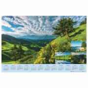 Календарь настенный листовой, 2021 год, А1 формат, 90х60 см, 'Великолепные пейзажи', HATBER, Кл1_23047