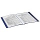 Папка 20 вкладышей BRAUBERG 'Contract', синяя, вкладыши-антиблик, 0,7 мм, бизнес-класс, 221772