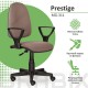 Кресло BRABIX 'Prestige Ergo MG-311', регулируемая эргономичная спинка, ткань, бежевое, 531873