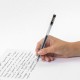 Ручка гелевая STAFF 'Basic' GP-675, ЧЕРНАЯ, длина письма 1000 м, игольчатый узел 0,5 мм, линия письма 0,35 мм, 143675