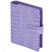 Ежедневник-органайзер недатированный B6 150x190 мм BRAUBERG 'Comodo', под кожу, 160 л., сиреневый, 116208