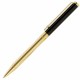 Ручка подарочная шариковая GALANT 'ALLUSION', корпус черный/золотой, детали золотистые, узел 0,7 мм, синяя, 143522