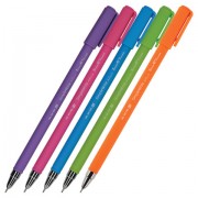 Ручка гелевая BRUNO VISCONTI 'SimpleWrite' 'Special', СИНЯЯ, корпус ассорти, узел 0,5 мм, линия письма 0,3 мм, 20-0069