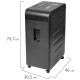 Уничтожитель (шредер) BRAUBERG PROFESSIONAL PS-2042m, CD, 'HeavyDuty', 5 уровень секретности, 2х10 мм, 20 листов, корзина 42 литра, 532595