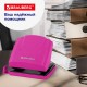 Дырокол BRAUBERG 'SUPER', до 30 листов, цвет маджента и черный, 272745