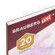 Альбом для акварели, бумага 230 г/м2, 250х250 мм, среднее зерно, 20 листов, склейка, BRAUBERG ART 'PREMIERE', 113216